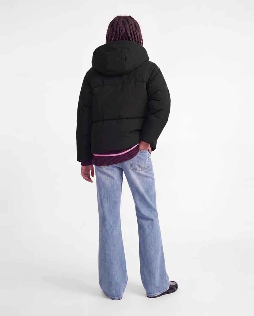 Abrigo acolchado liso de niña - Jack & Jones - Negro Negro-2