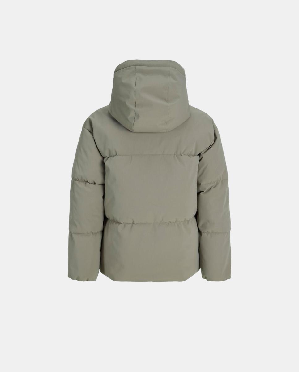 Abrigo acolchado liso de niña - Jack & Jones - Verde claro Verde claro-6