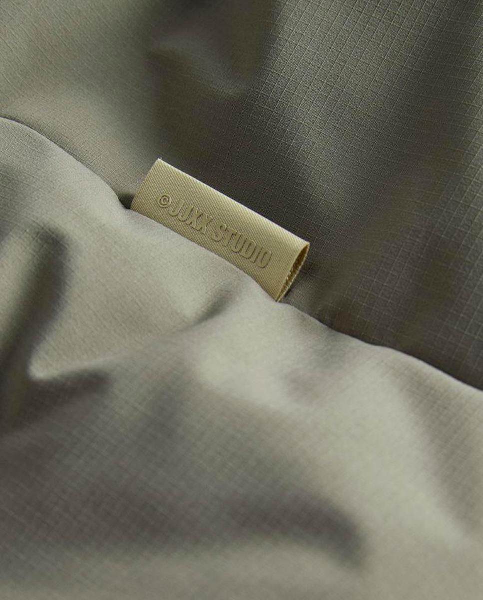 Abrigo acolchado liso de niña - Jack & Jones - Verde claro Verde claro-7