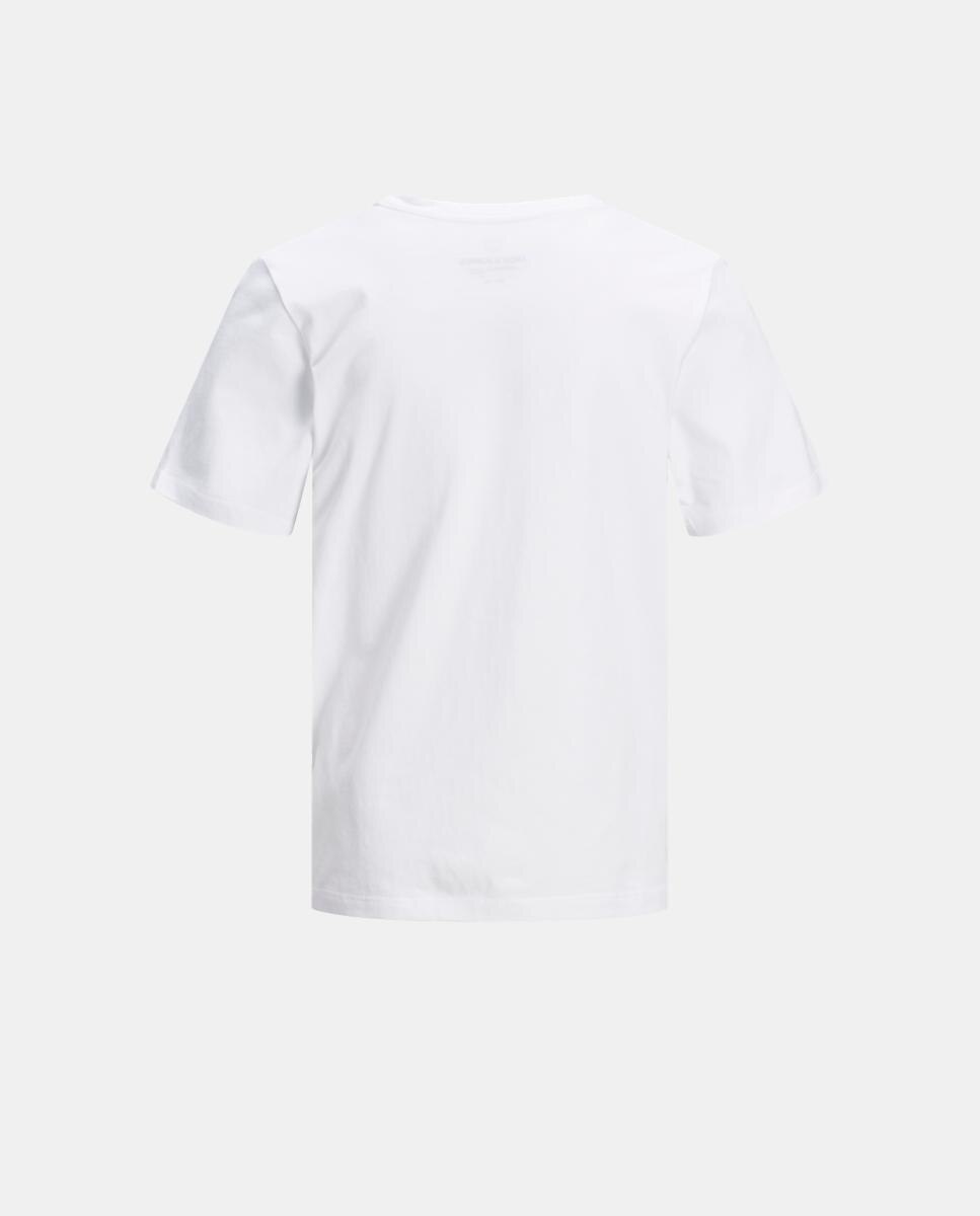 Camiseta de manga corta de niño - Jack & Jones - Blanco Blanco-7