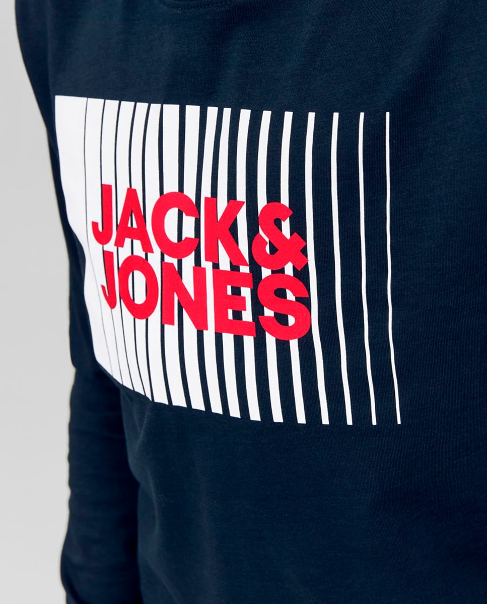 Camisola de manga comprida Azul-marinho-3