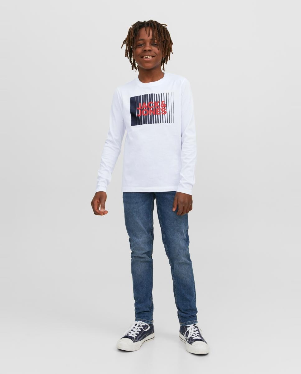 Camisola de manga comprida Jack & Jones Branco-5