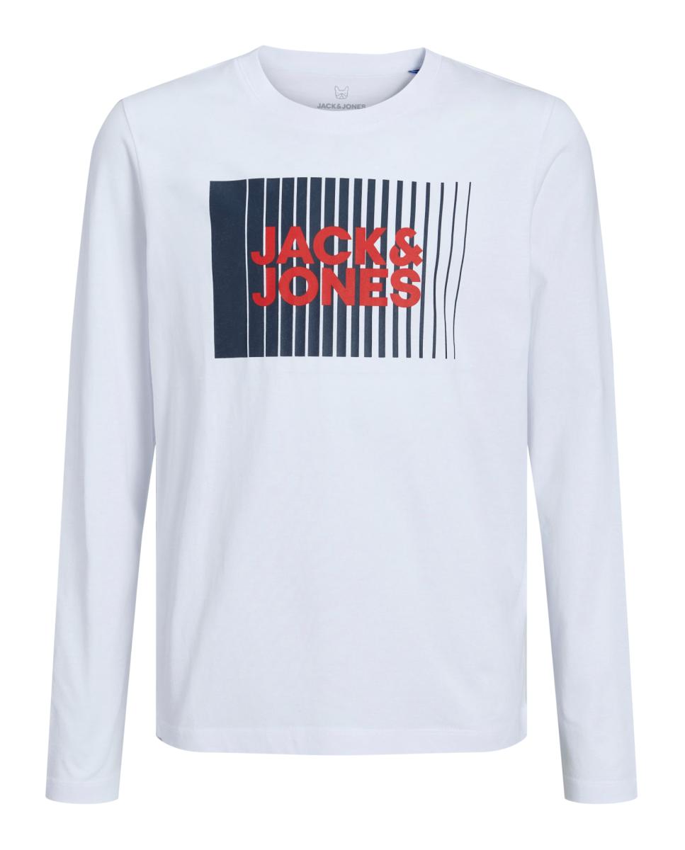 Camisola de manga comprida Jack & Jones Branco-6