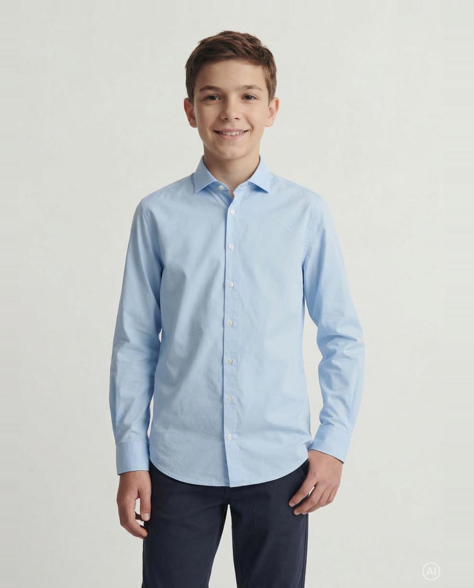 Camisa de vestir de niño - Jack & Jones - Azul Azul-1