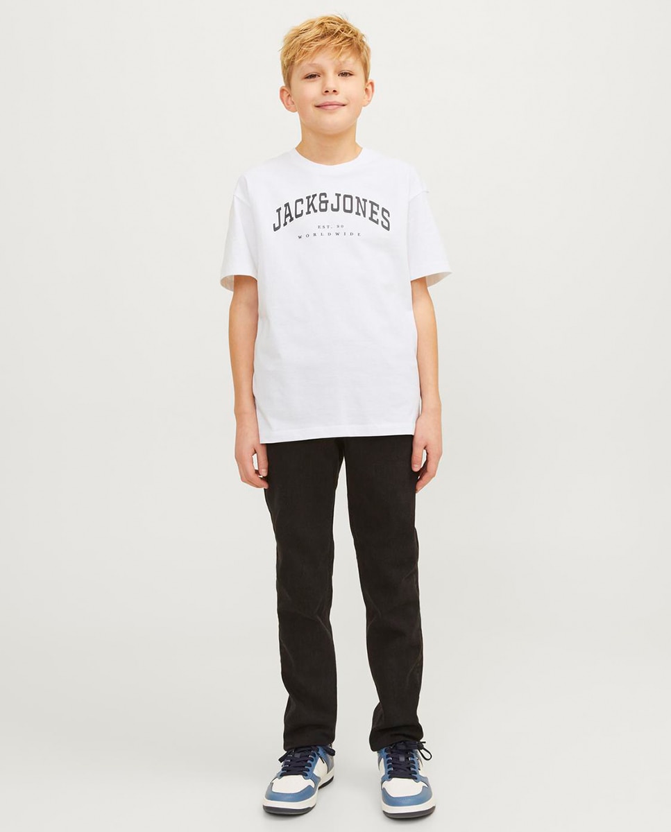 Camiseta manga corta de niño - Jack & Jones - Blanco Blanco-6