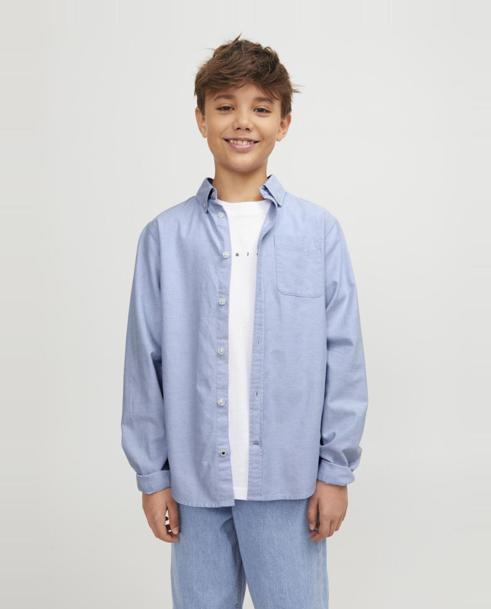 Imagem 0 de Camisa Oxford com Manga Comprida