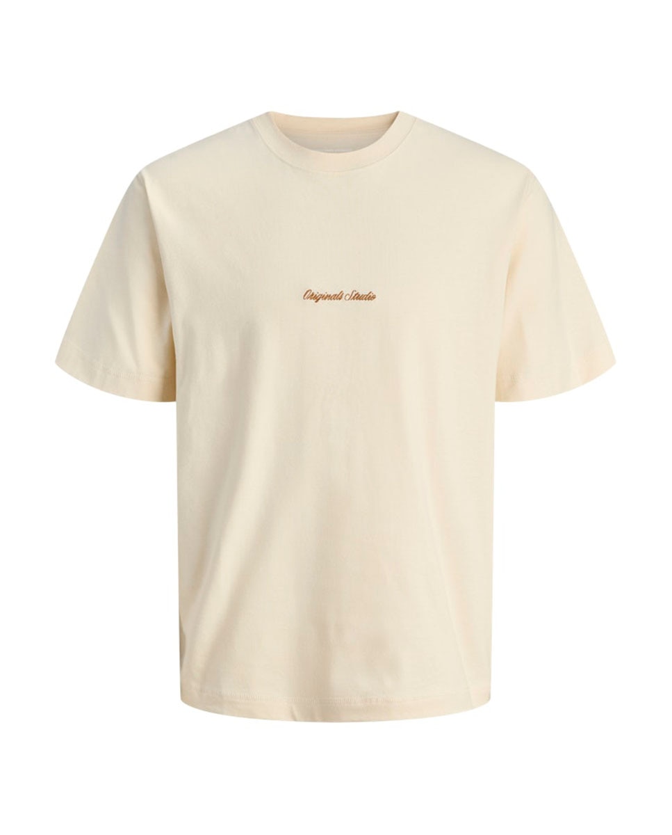 T-shirt Lisa com Manga Curta Branco-7