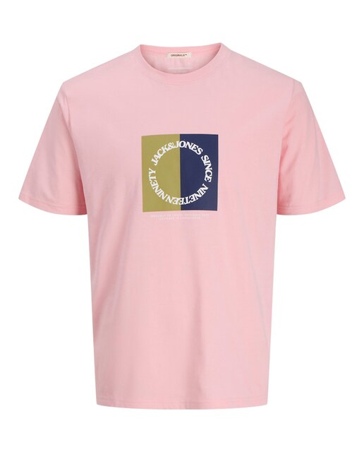 Imagem 0 de T-shirt de Manga Curta com Estampado à Frente