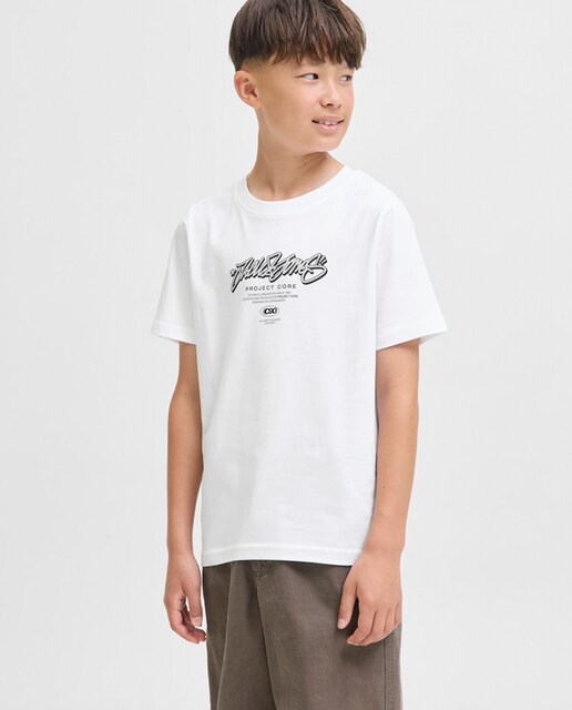 Imagem 0 de T-shirt de Manga Curta com Estampado à Frente