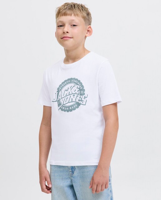 Imagem 0 de T-shirt de Manga Curta com Estampado à Frente