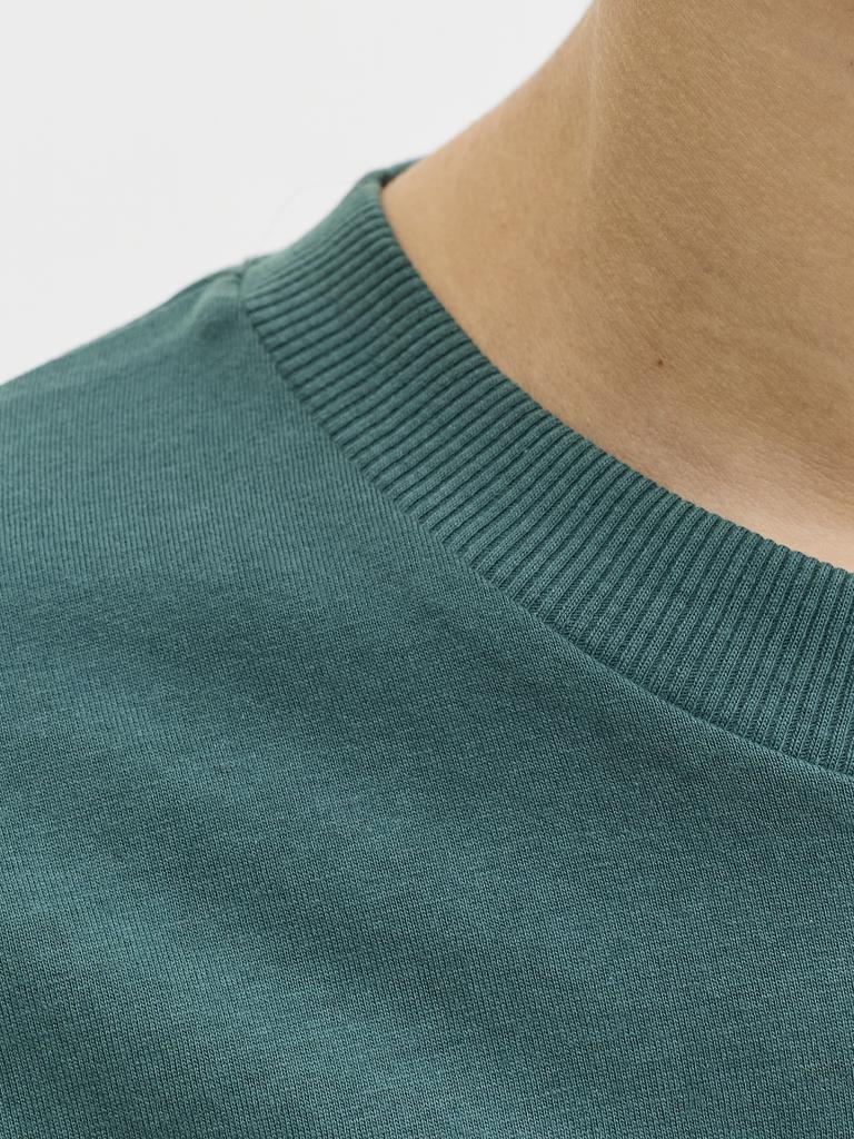 T-shirt de Manga Curta Jack & Jones Verde-escuro-5