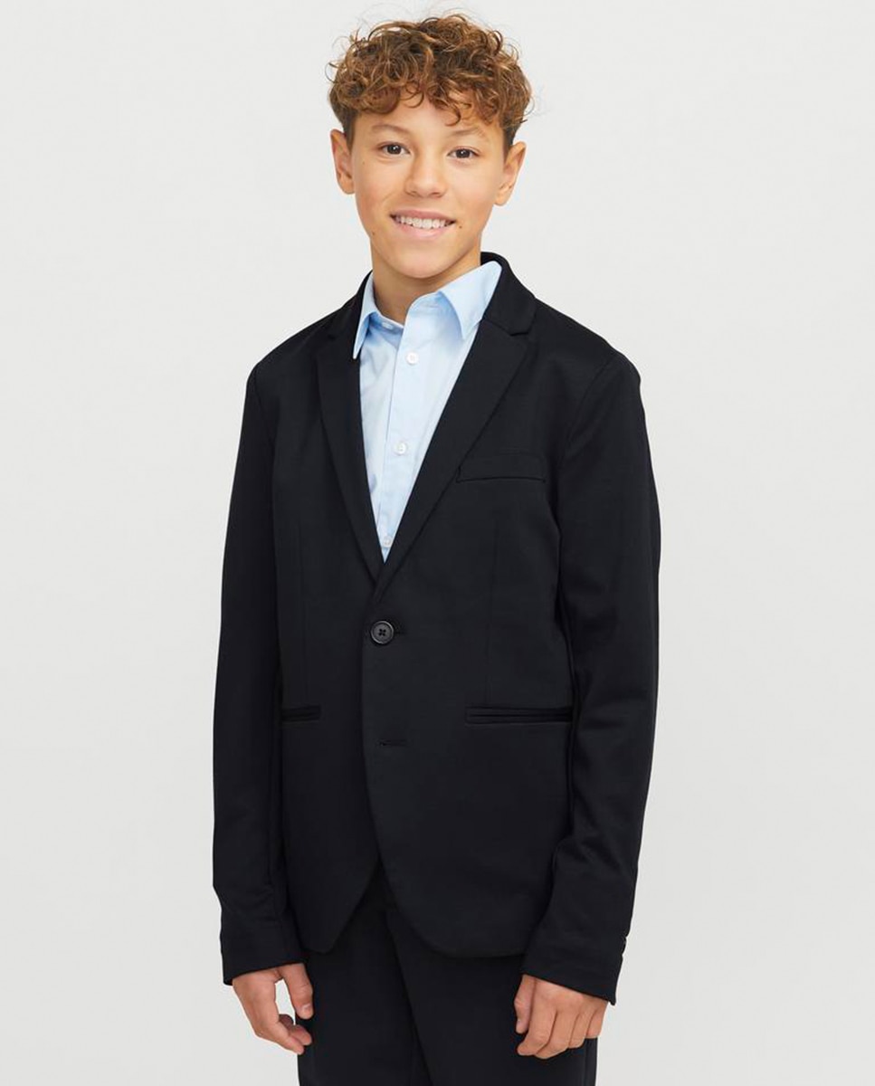 Americana de niño lisa con botones - Jack & Jones - Azul marino Azul marino-1