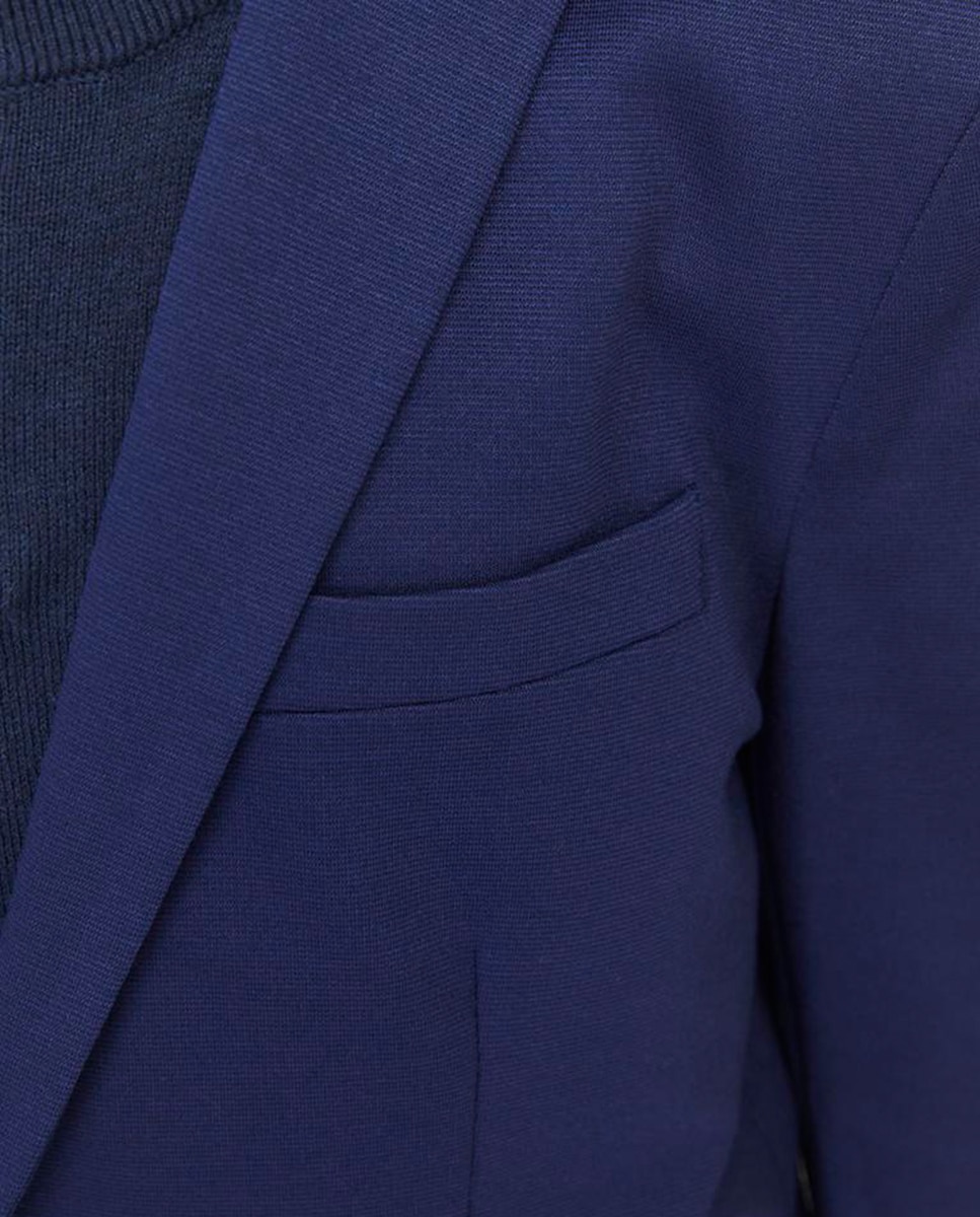 Blazer Liso com Botões Jack & Jones Azul-4