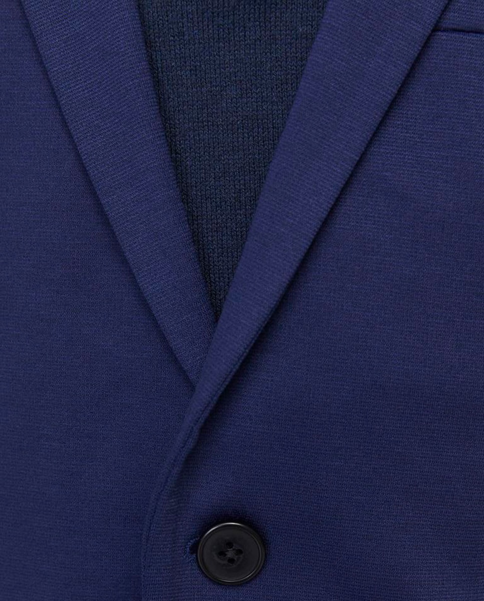 Blazer Liso com Botões Jack & Jones Azul-5