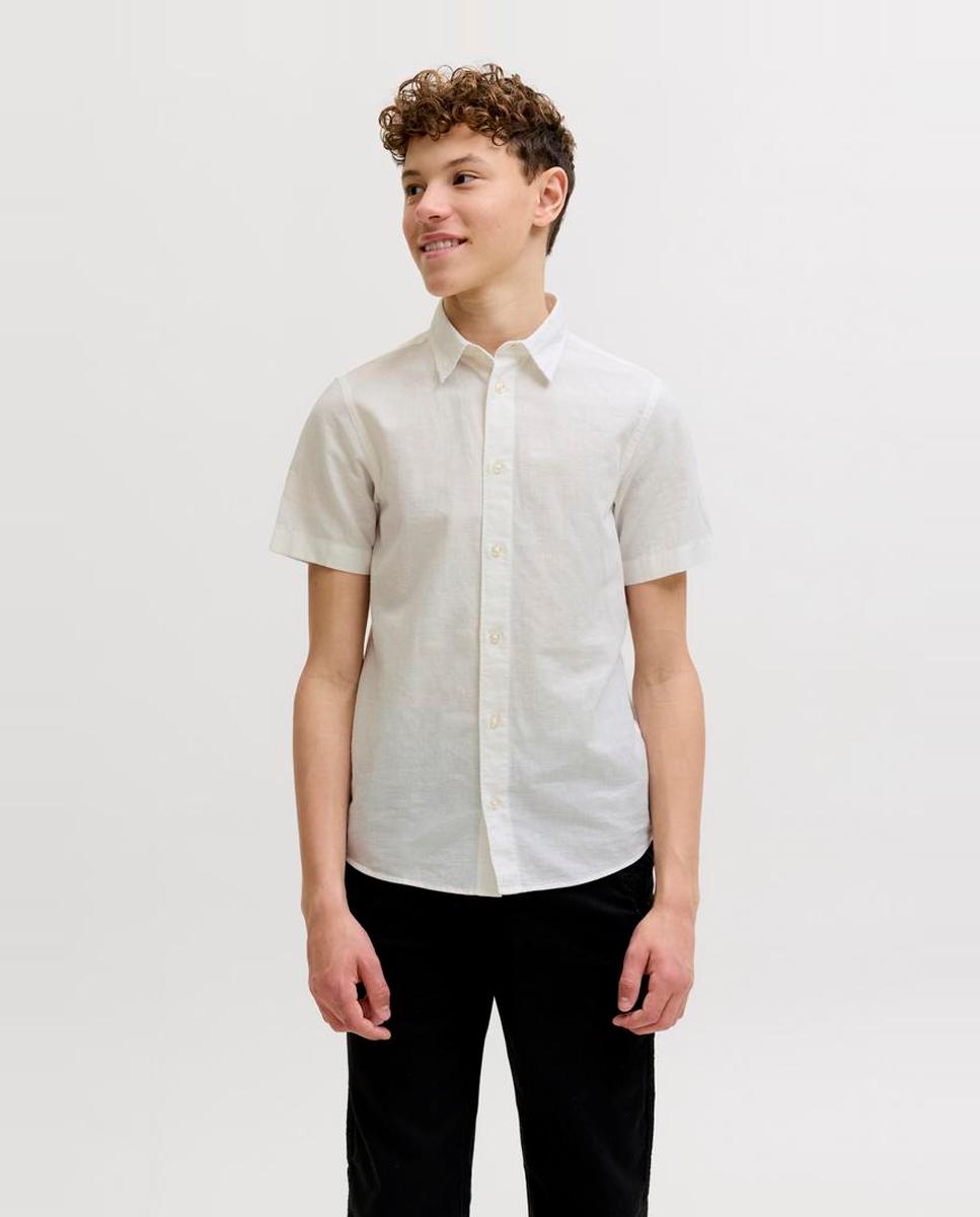 Imagem 0 de Camisa de Linho com Manga Curta
