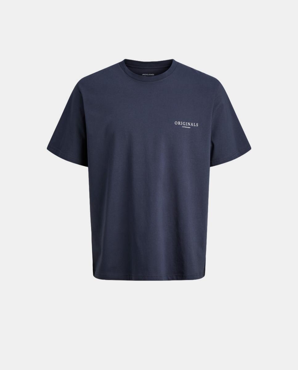 Camiseta de niño manga corta con back print - Jack & Jones - Gris oscuro Gris oscuro-5