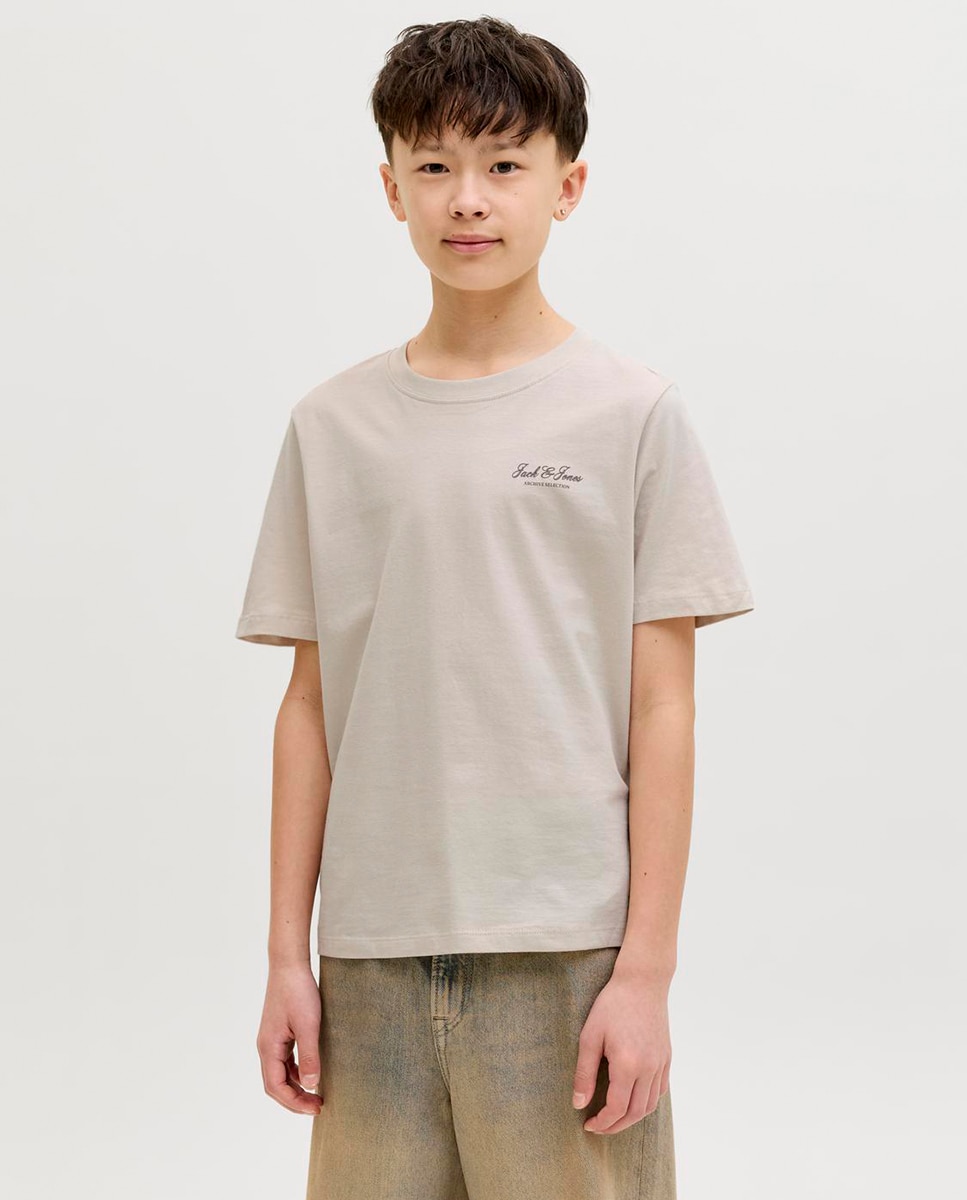 Imagem 0 de T-shirt de Manga Curta com Estampado Lateral Pequeno