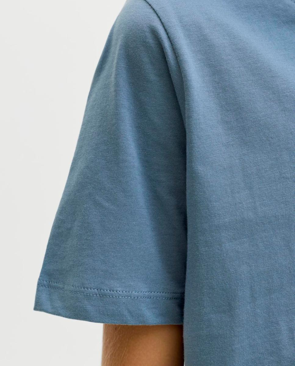 Camiseta de manga corta de niño - Jack & Jones - Azul Azul-3