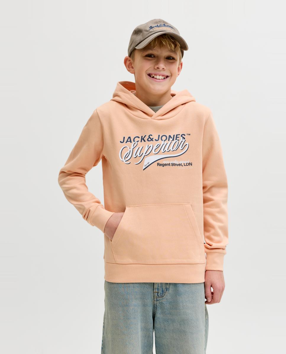 Imagem 0 de Sweatshirt com Capuz e Estampado à Frente