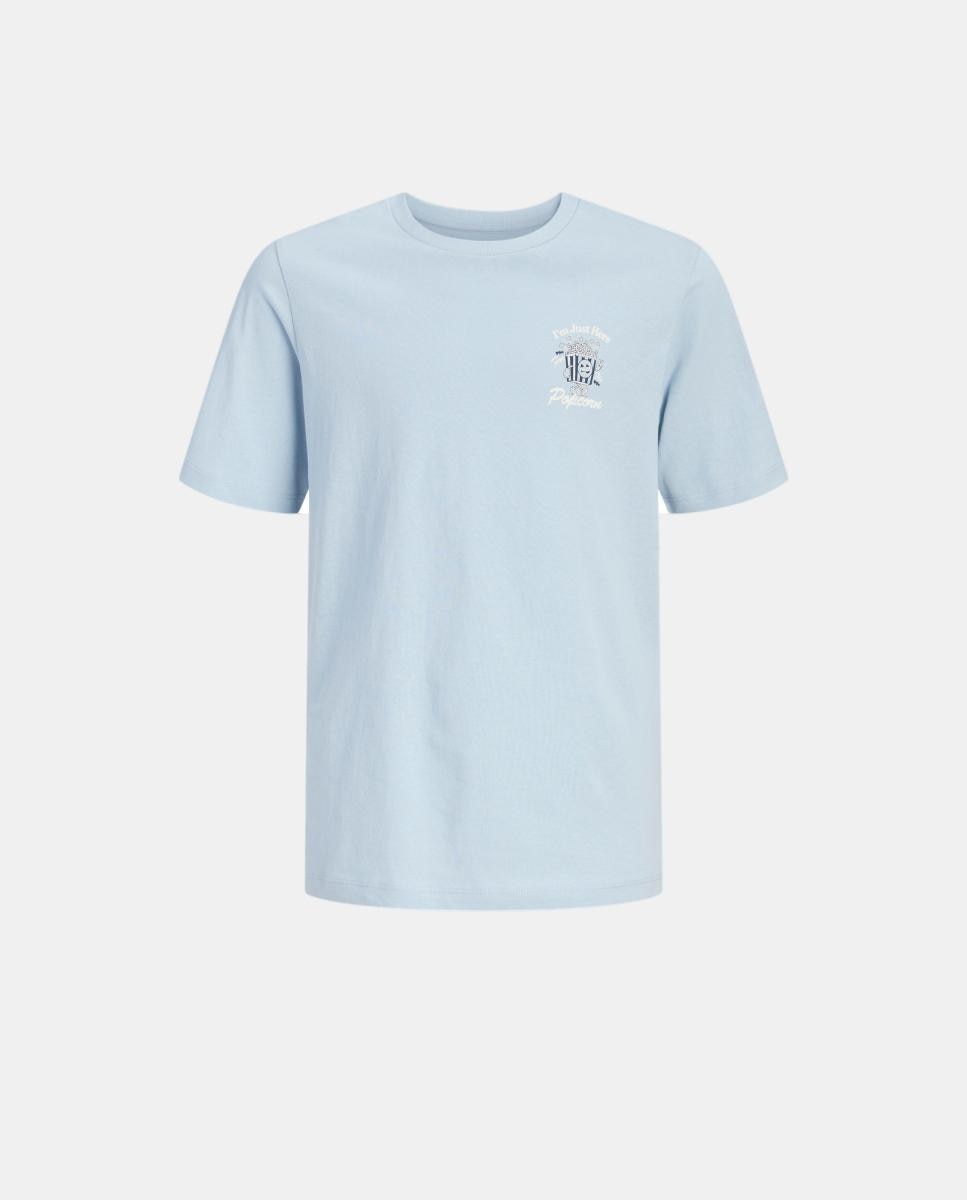 Imagem 0 de T-shirt de Manga Curta com Back Print