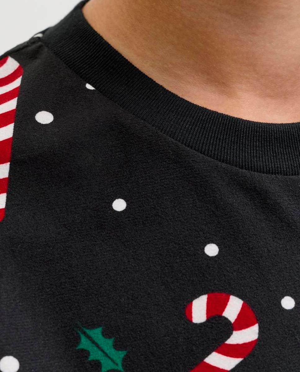 Imagen 4 de Pijama estampado de niño - Jack & Jones - Negro Negro