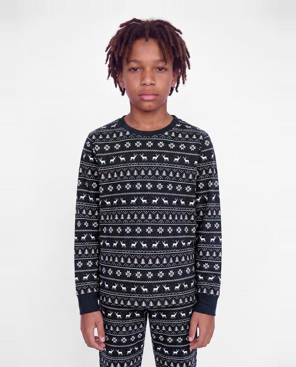Imagen 3 de Pijama estampado de niño - Jack & Jones - Azul marino Azul marino
