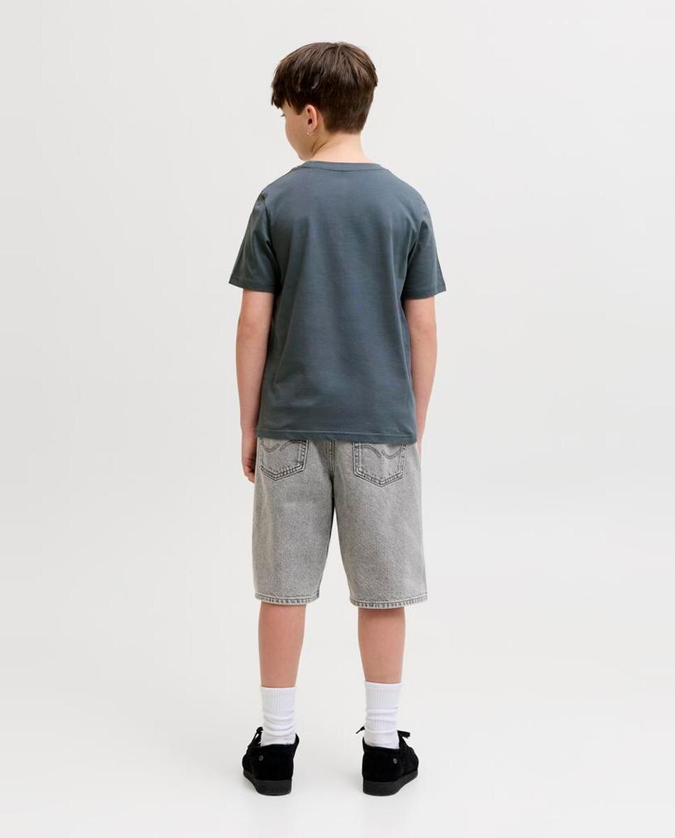 Camiseta de niño manga corta con print frontal - Jack & Jones - Azul Azul-2