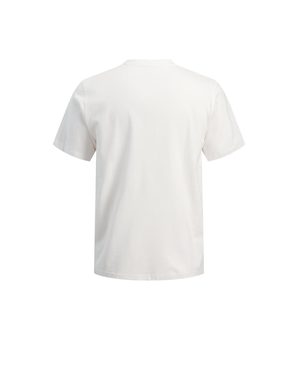 Camiseta de niño manga corta con print frontal - Jack & Jones - Blanco Blanco-8