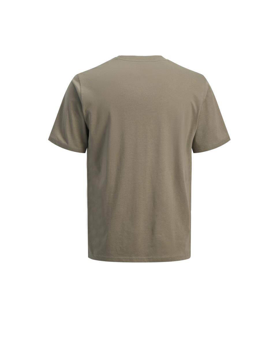 Camiseta de niño manga corta con print frontal - Jack & Jones - Verde claro Verde claro-8