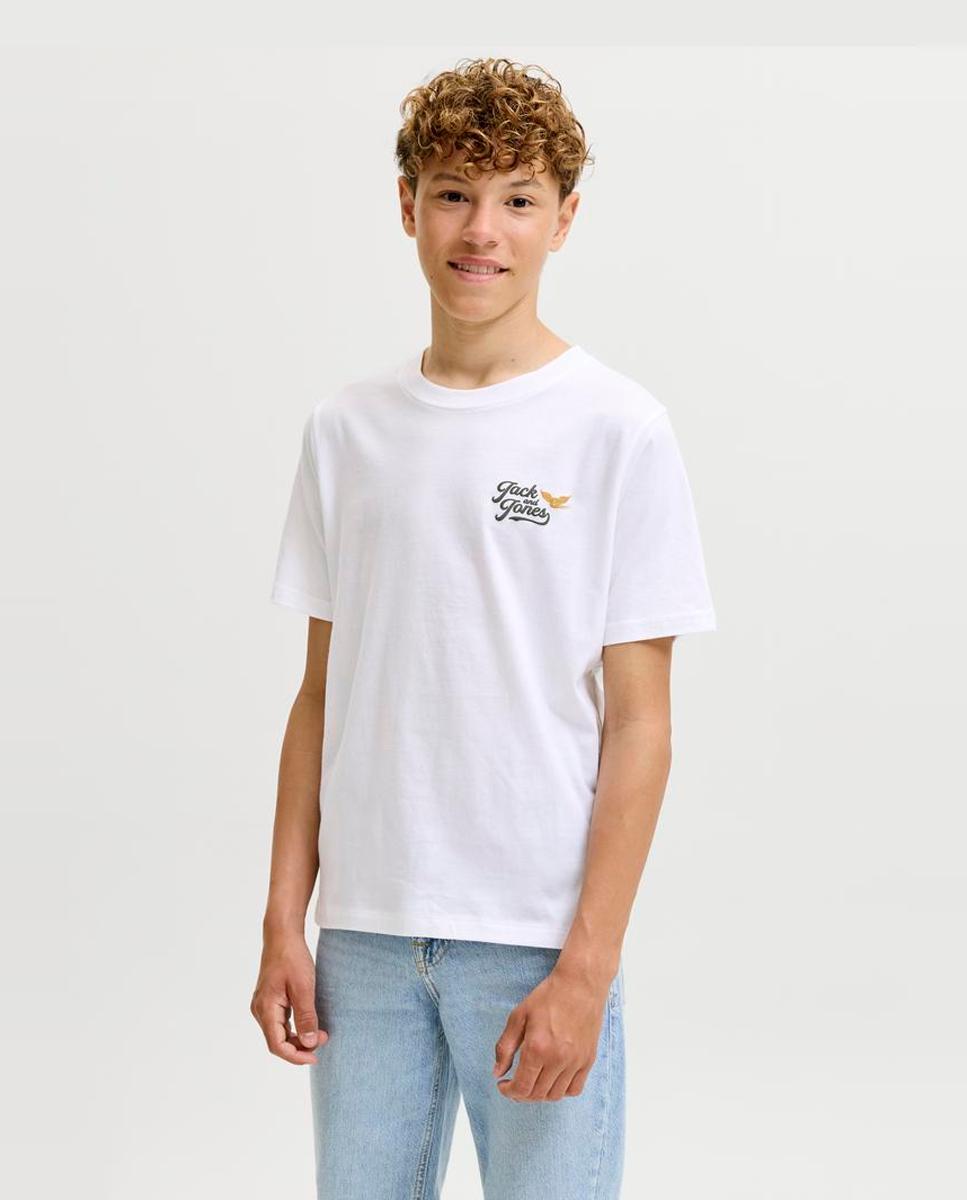 Imagem 0 de T-shirt de Manga Curta com Estampado à Frente