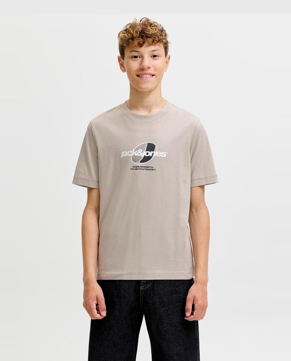 Imagem 0 de T-shirt de Manga Curta com Back Print