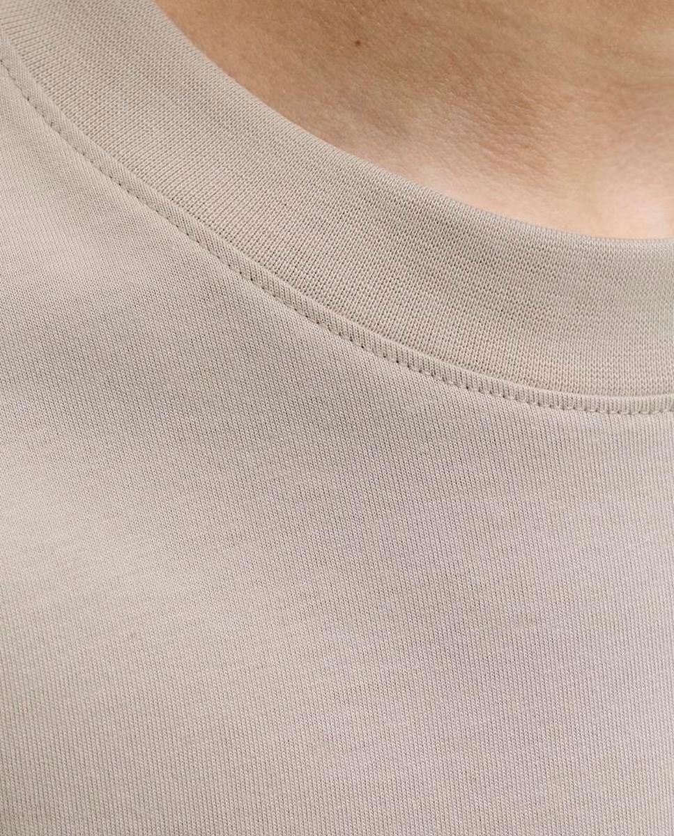 Camiseta de niño manga corta con back print - Jack & Jones - Natural Natural-5