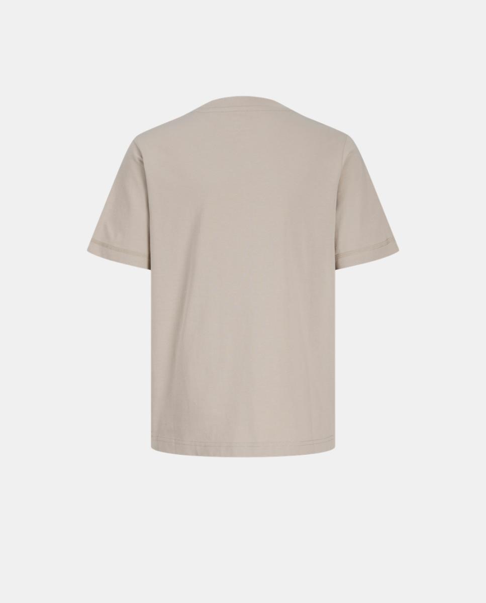 Camiseta de niño manga corta con back print - Jack & Jones - Natural Natural-8