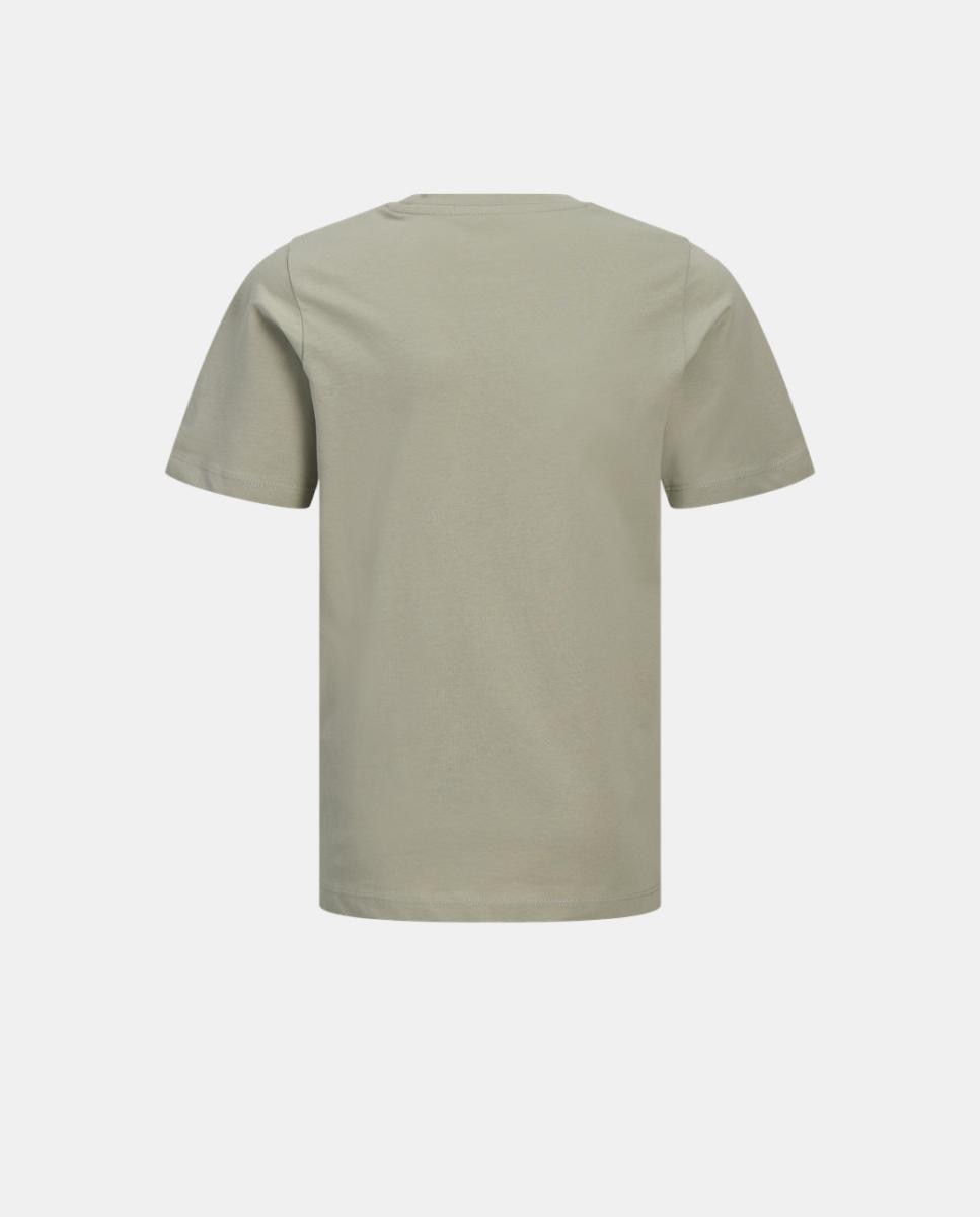 Camiseta de niño manga corta con print frontal - Jack & Jones - Verde claro Verde claro-8