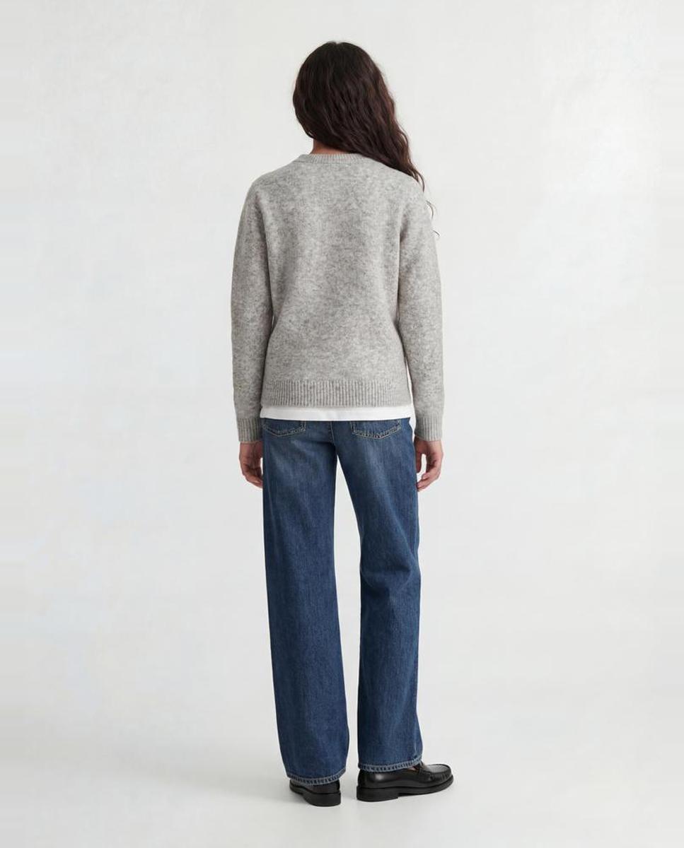 Jersey de punto liso de niña - Jack & Jones - Gris claro Gris claro-2