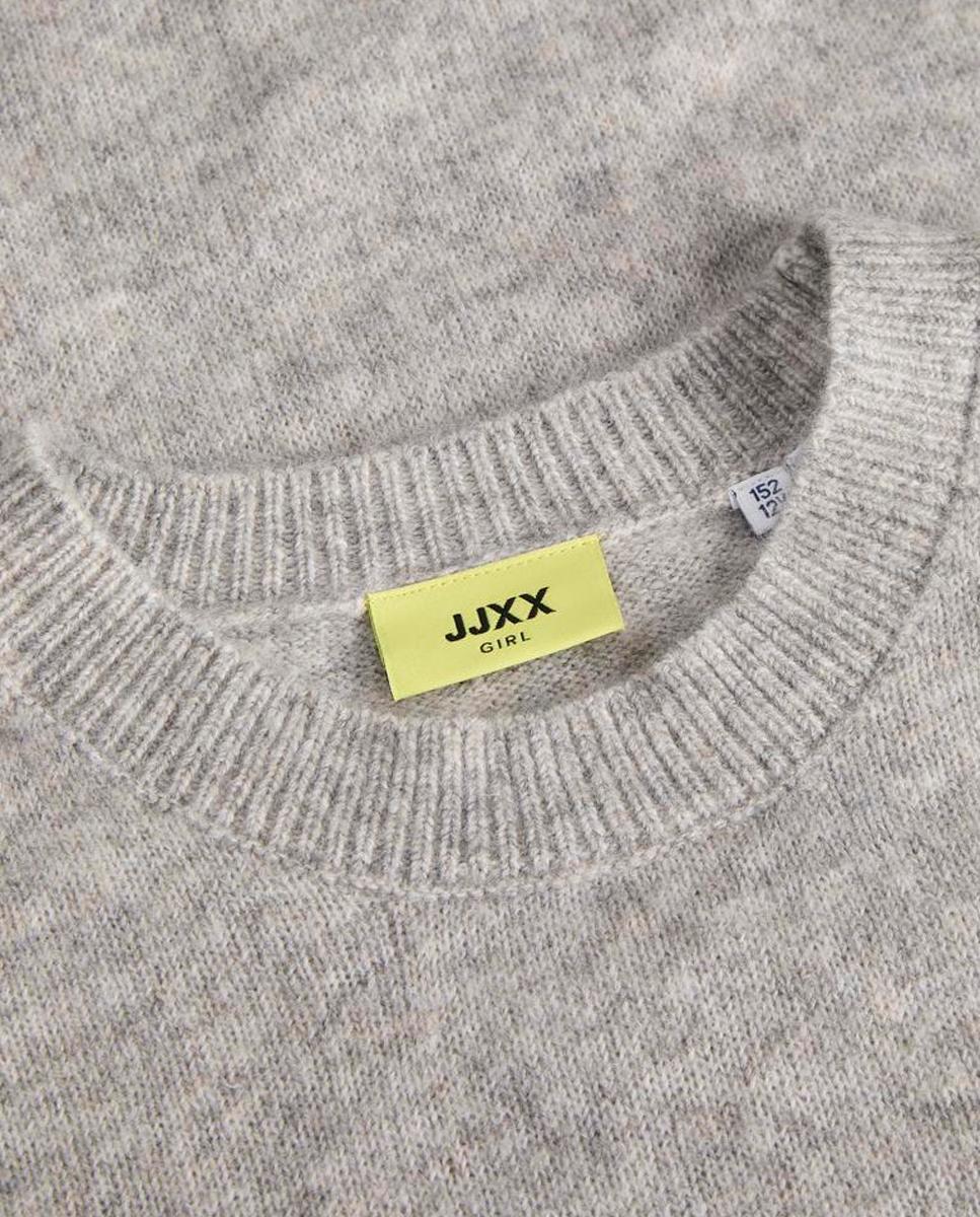 Jersey de punto liso de niña - Jack & Jones - Gris claro Gris claro-7