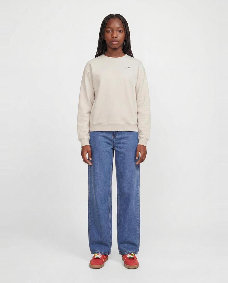 Sudadera lisa de niña - Jack & Jones - Natural Natural-4
