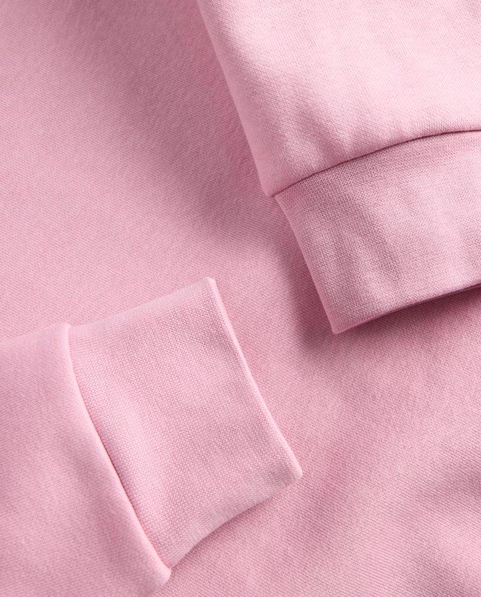 Sudadera lisa de niña - Jack & Jones - Rosa Rosa-8