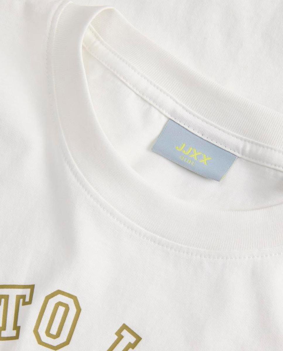 Camiseta con print frontal de niña - Jack & Jones - Blanco Blanco-7