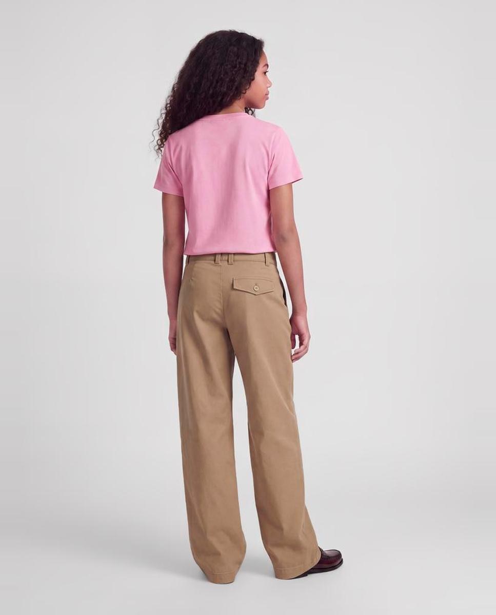 Camiseta con print frontal de niña - Jack & Jones - Rosa Rosa-2