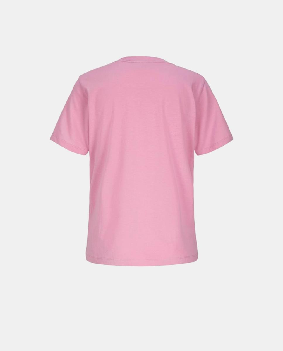 Camiseta con print frontal de niña - Jack & Jones - Rosa Rosa-6
