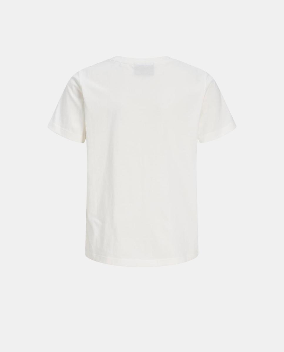 Camiseta con print frontal de niña - Jack & Jones - Blanco Blanco-2