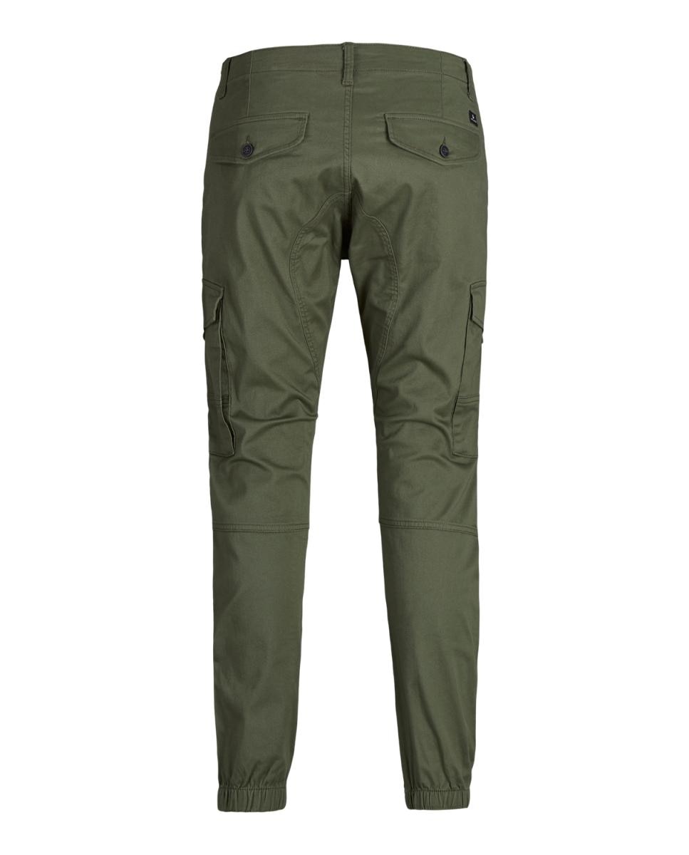 Calças Cargo Slim Fit Jack & Jones Caqui-7