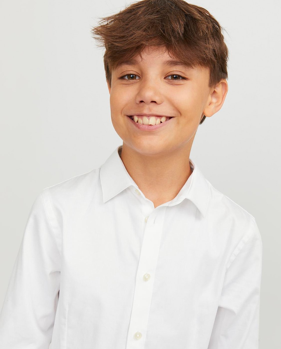 Camisa Básica - Branco Jack & Jones Branco-3