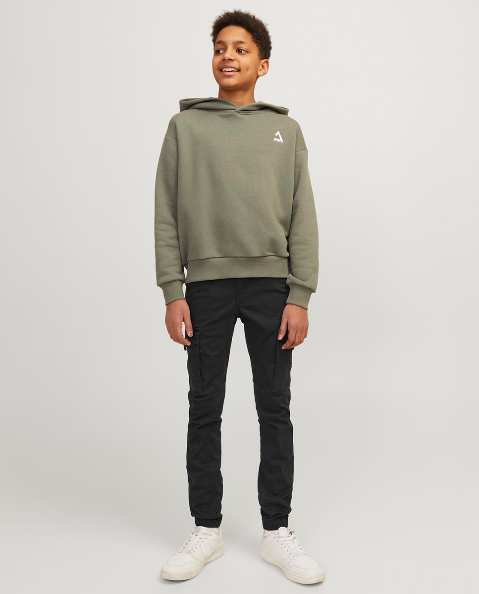 Imagem 0 de Calças sportswear de menino Jack & Jones pretas