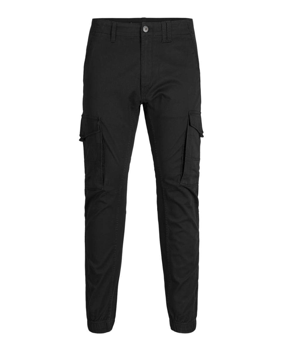 Calças sportswear de menino Jack & Jones pretas Preto-6