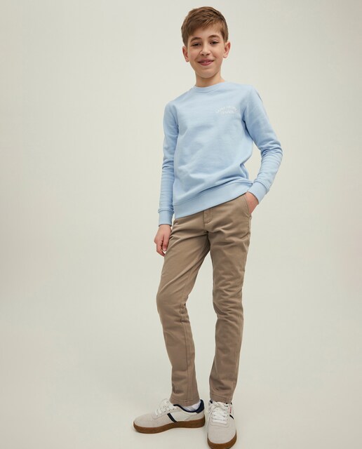 Imagem 0 de Calças Chino Básicas - Bege