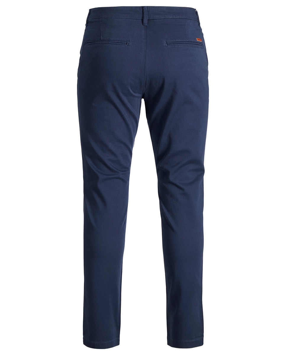 Calças chino azuis de menino Jack & Jones Azul-marinho-8