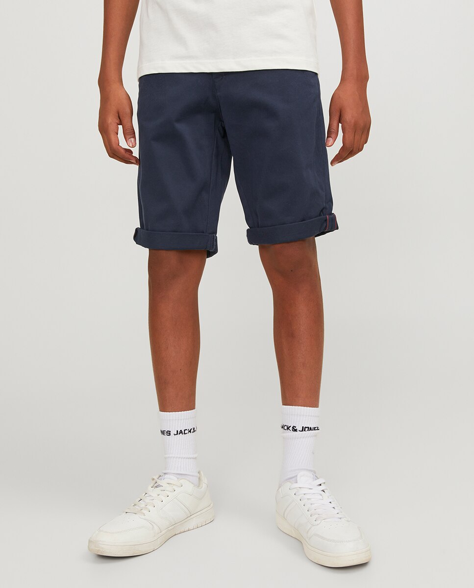 Bermudas Chino Jack & Jones Azul-marinho-2
