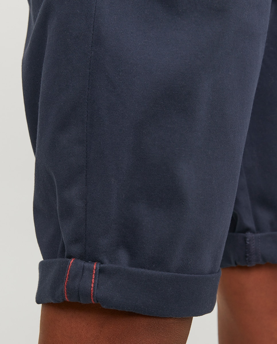 Bermudas Chino Jack & Jones Azul-marinho-4